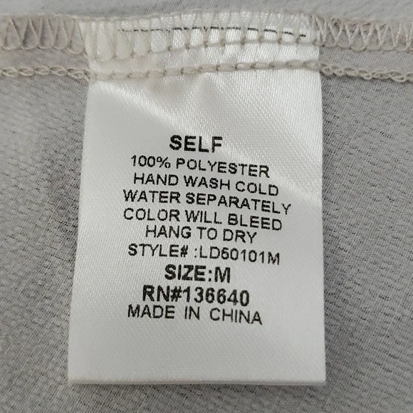 🛑SOLD🛑 🆕️ Lime Lush Taupe Floral Off Shoulder High Low Maxi Dress SIZE: M - Picture 11 of 13